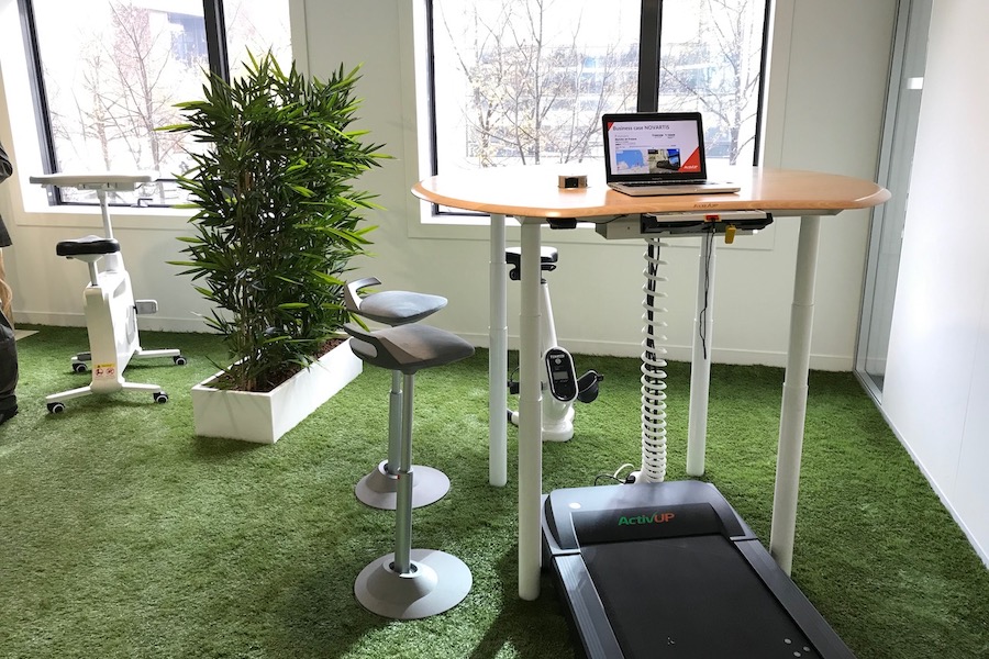 Le walking desk ActivUP